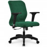 Компьютерное кресло Метта SU-Mr-4/подл.200/осн.001 зеленый, велюр