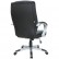 Кресло для руководителя Riva Chair 9036 Лотос черное, пластик, экокожа