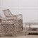 MNT-X Комплект для отдыха 2 кресла, 1 стол, 1 диван MONTREUX (МОНТРЁ) из искусственного ротанга, бежевый меланж
