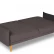 Трехместный диван Наттен 2060х900 h900 Велюр Priority 235 Тёмно-коричневый