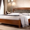 Кровать 160х200 без изножья Treviso Capitone Camelgroup  143LET.06CI52 Экокожа NABUK 4263 col.12
