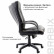 Кресло офисное BRABIX «Strike EX-525», экокожа черная, 531382
