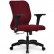 Компьютерное кресло Метта SU-Mr-4/подл.000/осн.005 красный, велюр