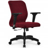 Компьютерное кресло Метта SU-Mr-4/подл.200/осн.001 красный, велюр
