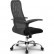 Кресло для руководителя Метта SU-СU160-8 PL темно-серый, сетка/ткань, крестовина пластик, топган