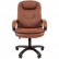 Офисное кресло Chairman 668 Россия экопремиум коричневый (черный пластик)