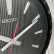 Настенные черные часы  QXA802K, диаметр 35 см