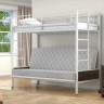 Двухъярусная кровать-диван Дакар 1 Белый (вставки венге)
