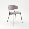 Дизайнерский стул FIT серый, черный металл