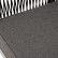 Модульная угловая лаунж-зона "Канны" из роупа (веревки), цвет темно-серый