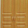 Шкаф 2-х дверный со штангой Аливия мод 11, мдф мат Вишня.