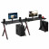 Два игровых стола Мебель--24 GT-2310, цвет чёрный, ШхГхВ 240х60х73 см.(регулировка высоты столов от 72,5 см. до 73,5 см.)