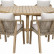 Комплект деревянной мебели Tagliamento Rimini KD