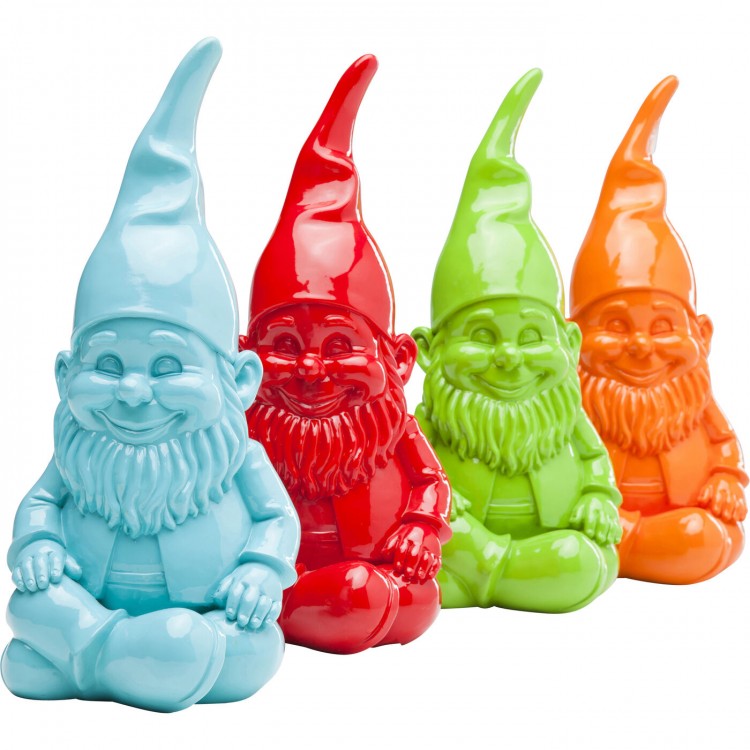 Копилка Gnome, коллекция "Гном", в ассортименте 12,5*27*10, Полирезин, Оранжевый, Зеленый, Красный, Голубой