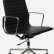 Кресло Eames HB Ribbed Office Chair EA 119 черная кожа