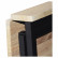 Стол на металлокаркасе BRABIX «LOFT CD-001», 800×440×740 мм, складной, цвет дуб натуральный, 641211