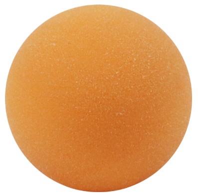 Мяч для настольного футбола AE-09, шероховатый пластик, D 36 мм (оранжевый)