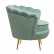 Кресло Дизайнерское кресло ракушка зеленое Pearl green
