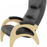 Кресло для отдыха Модель 41 б/л экокожа Дунди 108, каркас дуб шампань