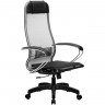 Кресло для руководителя Метта B 1m 4/ K131 (Комплект 4) серый, сетка, крестовина пластик
