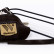 Комплект луз с выкатом RU-06-П, скоба - латунь (лен, коричневая кожа, комбинированная) плетенка с логотипом