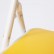 Стул складной Secret De Maison FOLDER  (mod. 032) каркас: металл, сиденье/спинка: экокожа, 41*51*76см, желтый