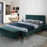 Кровать SIGNAL AZURRO 160 VELVET (зеленый)