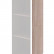 Шкаф колонка с стеклянной дверью в алюминиевой раме (R) и топом WMC 42.7(R) Дуб Сонома 432х432х1184