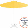Зонт пляжный со стационарной базой Kiwi Clips&amp;Base