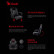 Кресло игровое A4Tech Bloody GC-370, обивка: ткань, цвет: черный