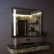 Зеркало с подсветкой в металлической раме Martinica