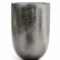Кашпо TREEZ Effectory - Metal - Высокая конус-чаша - Стальное серебро 41.3317-04-015-DSL-67