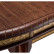 Деревянный стол Кантри 160 орех с золотой патиной