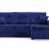 Угловой диван-кровать Лас-Вегас правый синий