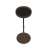 Приставной столик Lift отделка M028 темная латунь, M055S черный глянцевый лак, C185S матовое черное лакированное стекло BP.ST.BP.528