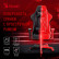Кресло игровое A4Tech Bloody GC-800, обивка: эко.кожа, цвет: черный, рисунок ромбик
