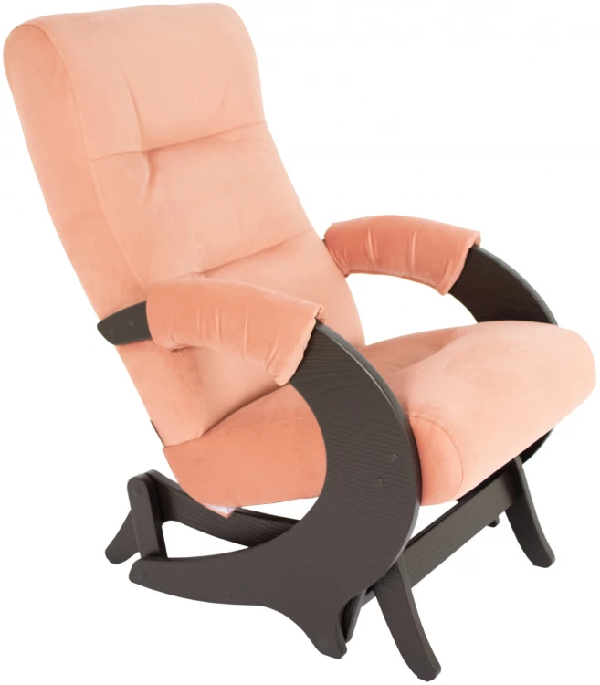 Кресло-глайдер Эталон шпон Ткань MAXX305, каркас венге