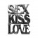 Kiss Sex Love ROOMERS FURNITURE ACC05238 ROOMERS FURNITURE ACC05238
