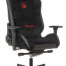 Кресло игровое A4Tech Bloody GC-450, обивка: текстиль/эко.кожа, цвет: черный