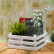 Ящик деревянный для хранения Polini Home Boxy, 25х25х12 см, белый