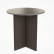 Кофейный столик Polyura W48 D48 H44 Grey Wood, Bronzed Glass
