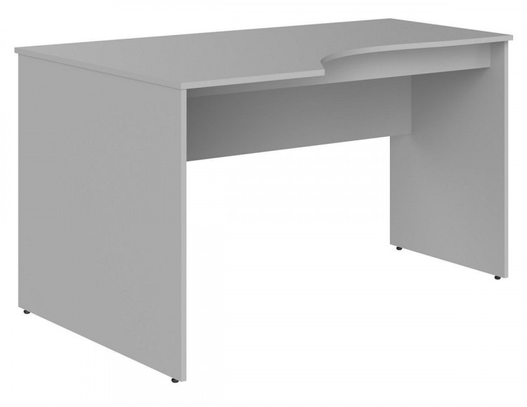 Каркас стола эргономичного SET140-1(L) Серый 1400х900х760 SIMPLE