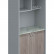 Шкаф для посуды SCB 120.3ML Дуб Сонома/Металлик 1030х600х2000