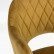 Стул полубарный DeepHouse Стул Белладжио горчичный бархат ножки золото для кафе, ресторана, дома, кухни
