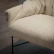Кресло Octavia отделка ткань кат. T (Teddy 201 panna), светло-коричневый металл (ME11)  DT.ACH.AR.137
