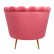 Кресло Дизайнерское кресло ракушка Pearl karmin красный