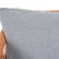 "Диего" кресло плетеное из роупа, каркас алюминий светло-серый (RAL7035) шагрень, роуп оранжевый меланж круглый, ткань светло-серая