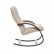 Кресло-качалка Милано  (Венге текстура/ткань Малмо 05)