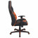Кресло компьютерное BRABIX «Storm GM-006», регулируемые подлокотники, экокожа, черное/оранжевое, 532502