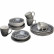 Набор посуды Sicily, коллекция "Сицилия", количество предметов 16 27*10*27, Керамика, Серый